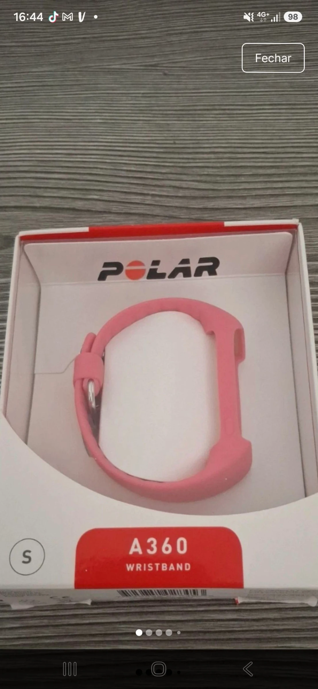 Bracelete para relógio Polar A360